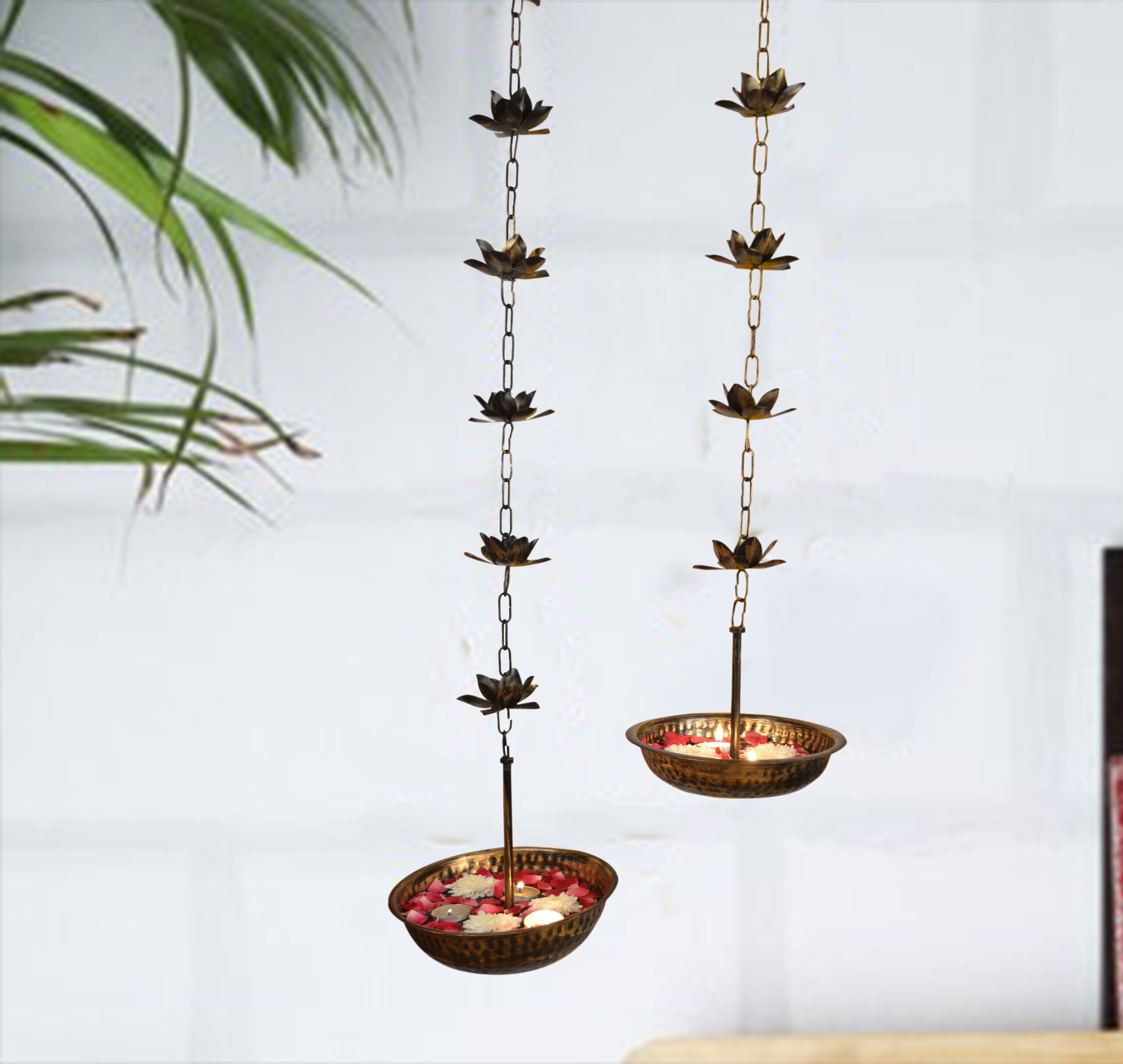 Hanging Urli cum Anjali diya Antique