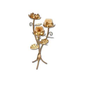 Lotus Pedistal candle Holder